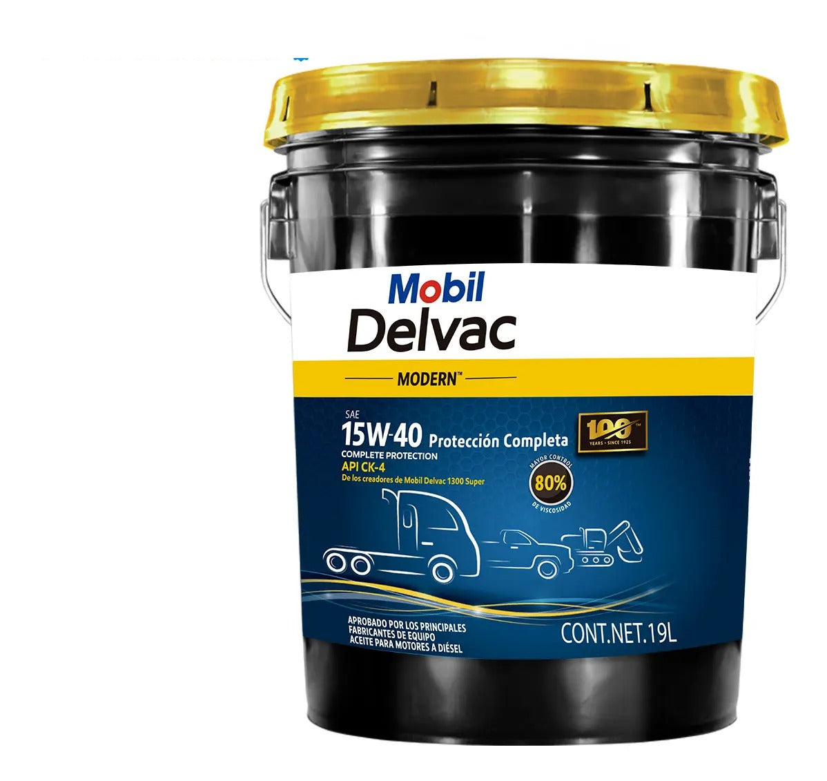 Aceite Mobil Delvac Modern Protección Completa 15W-40 CK-4 (Cubeta)