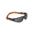 Lentes de seguridad, gris con banda elástica, Active, TRUPER