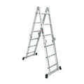 Escalera multiposición 12 peldaños, capacidad 150 kg, TRUPER