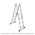 Escalera multiposición 8 peldaños, capacidad 150 kg, TRUPER