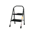 Escalerilla tubular, plegable, 2 peldaños, TRUPER
