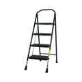 Escalerilla tubular, plegable, 4 peldaños, TRUPER
