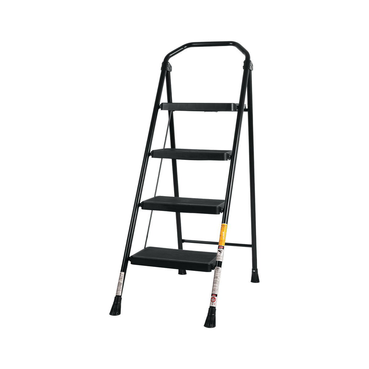 Escalerilla tubular, plegable, 4 peldaños, TRUPER
