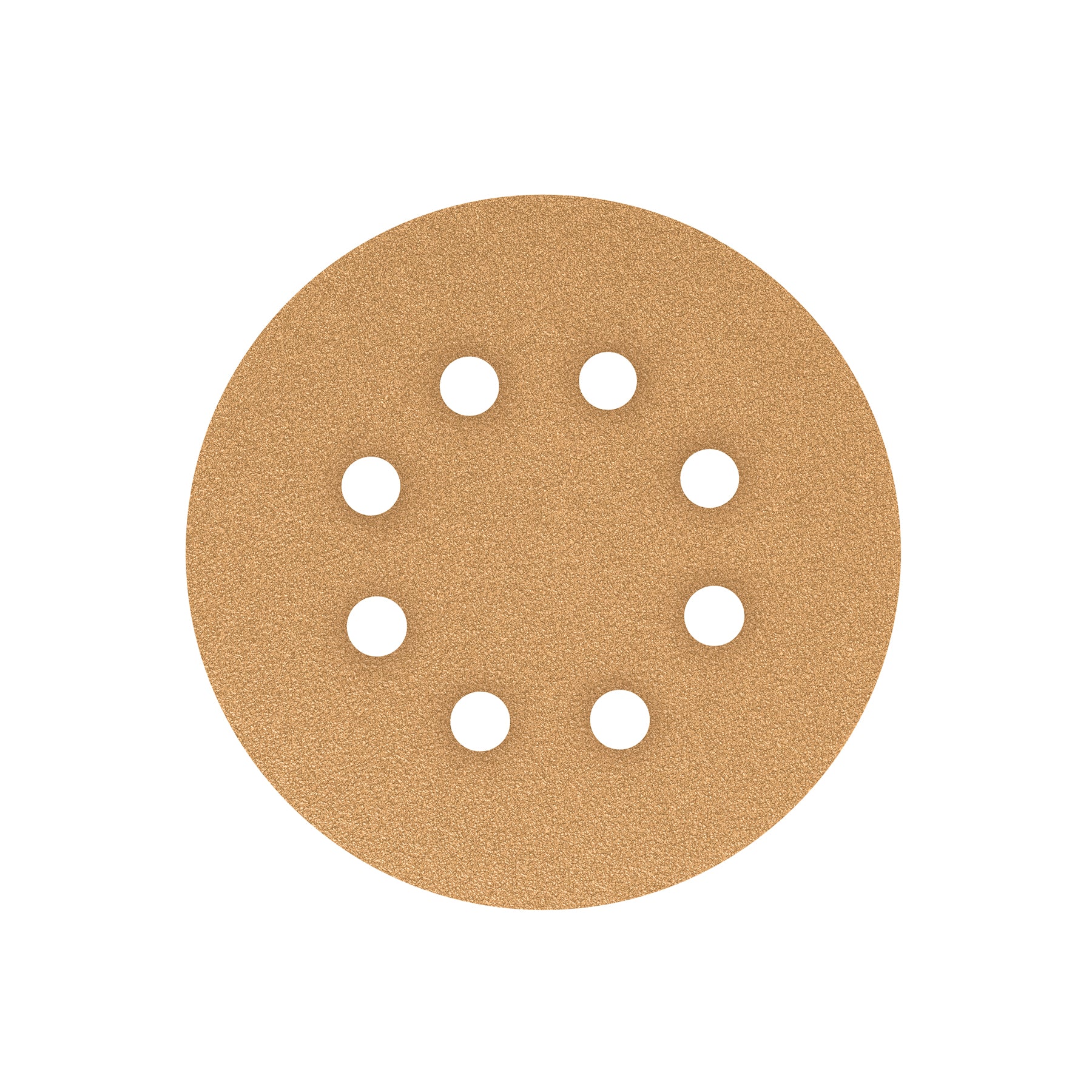 Paquete con 5 discos de lija 5' grano 100, 8 perforaciones