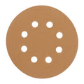 Paquete con 5 discos de lija 5' grano 150, 8 perforaciones