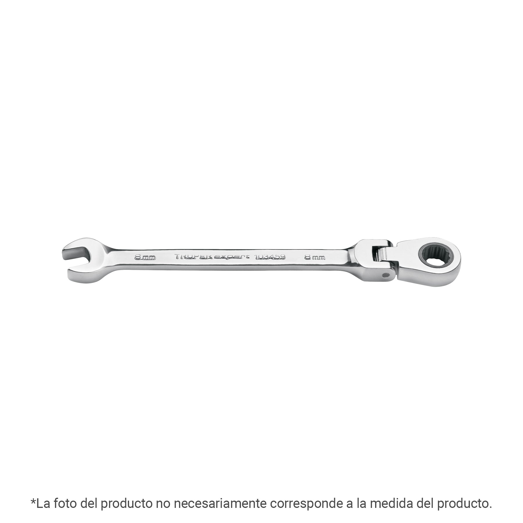 Llave combinada con matraca 13 mm flexible, EXPERT