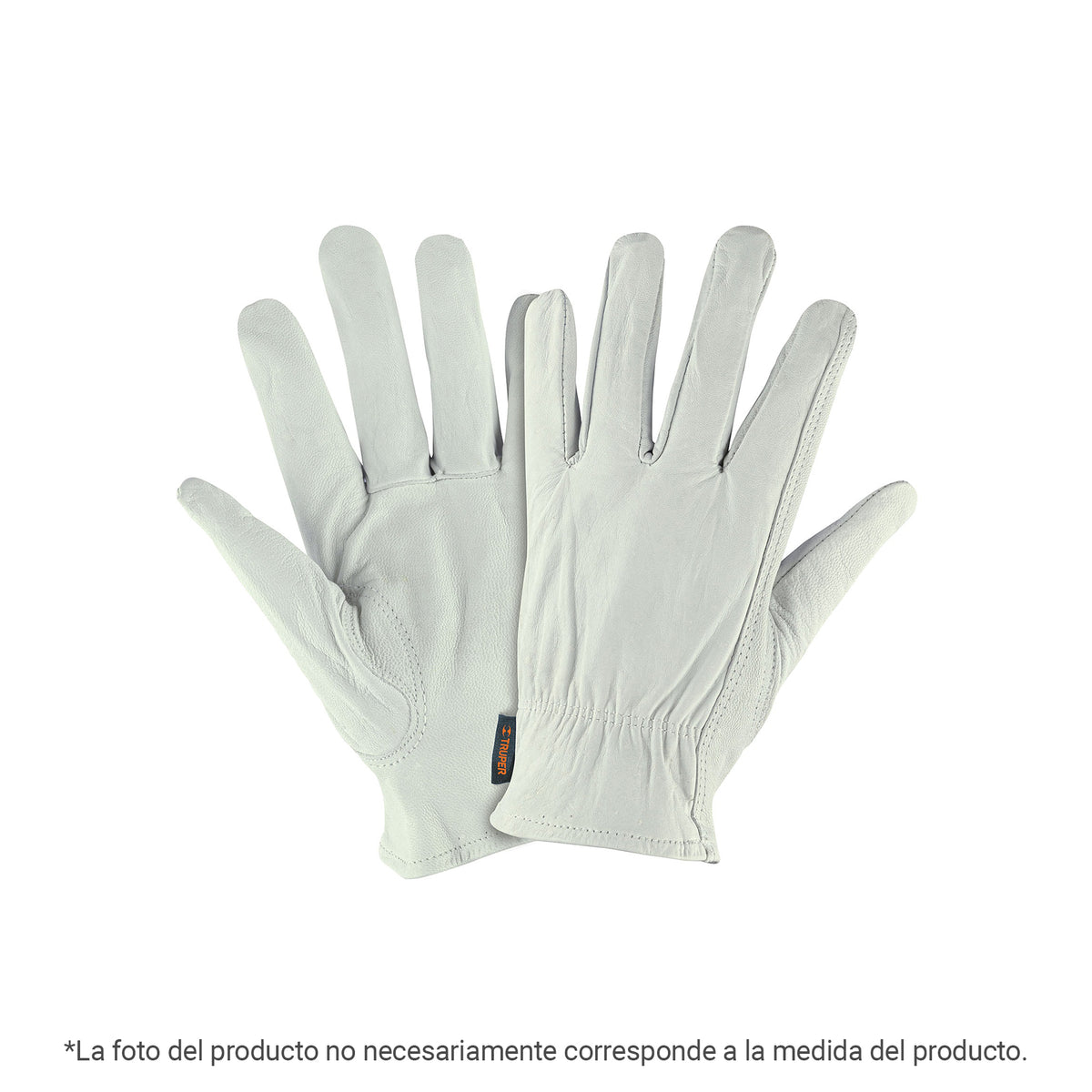 Guantes de piel de cabra, tipo operador, M, TRUPER