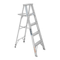 Escalera de tijera 100% aluminio tipo lll 4 peldaños, TRUPER