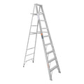 Escalera de tijera 100% aluminio tipo ll 8 peldaños, TRUPER