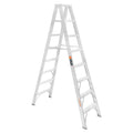 Escalera de tijera doble, tipo ll, 7 escalones, TRUPER