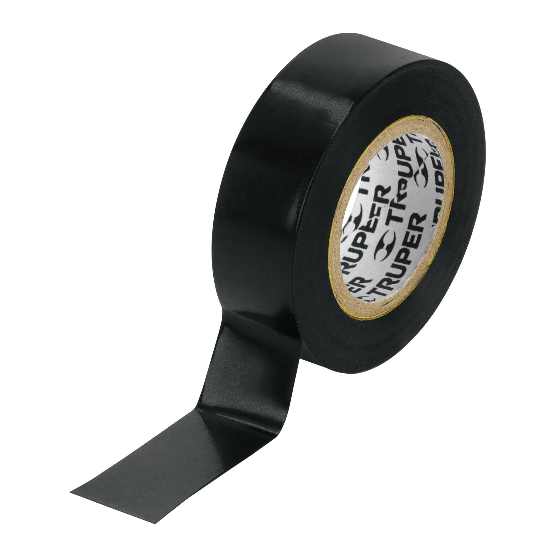 Cinta de aislar de 9 m x 19 mm, negra, TRUPER