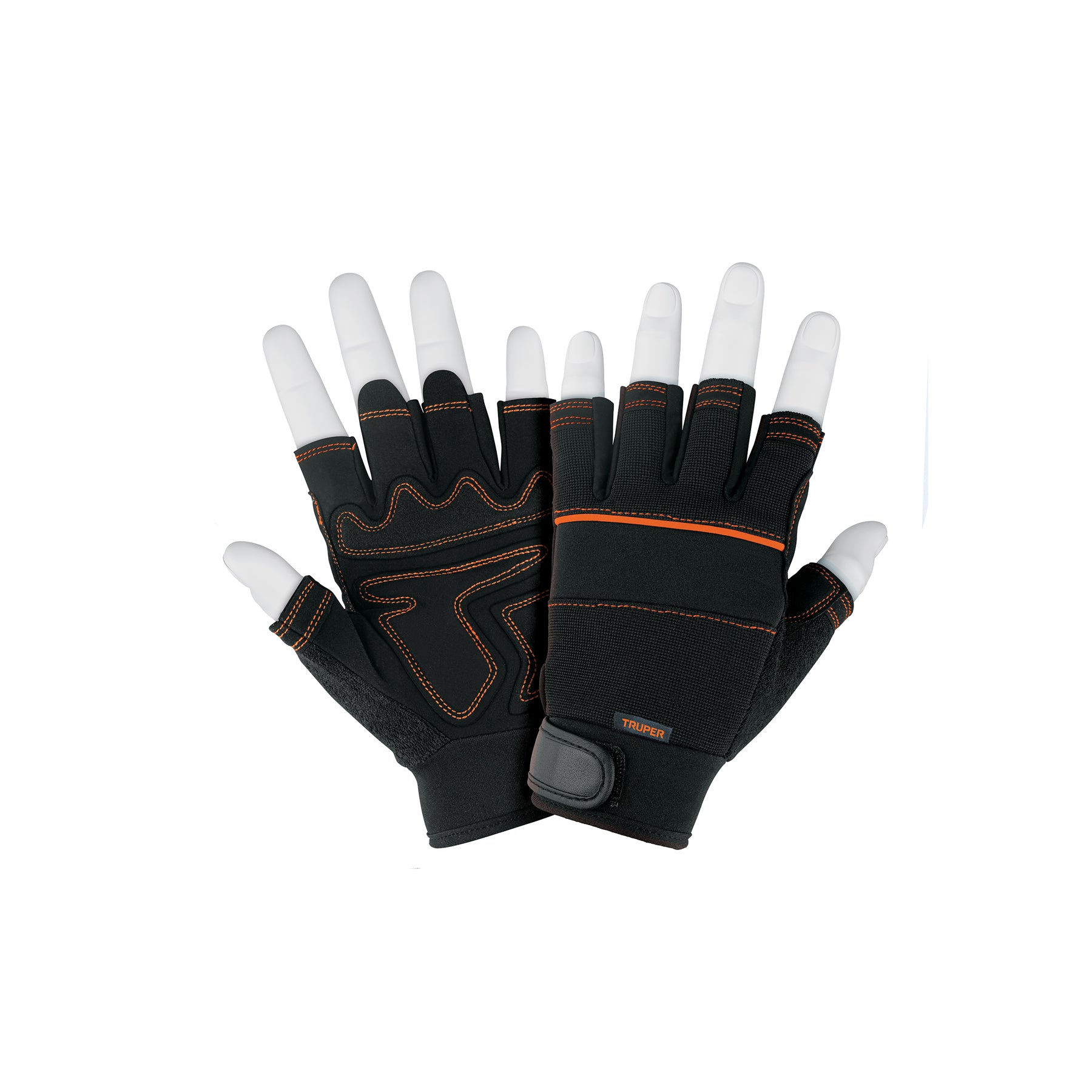 Guantes para mecánico cortos, unitalla, TRUPER