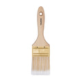 Brocha cerdas sintéticas 2-1/2' corte recto, mango de madera