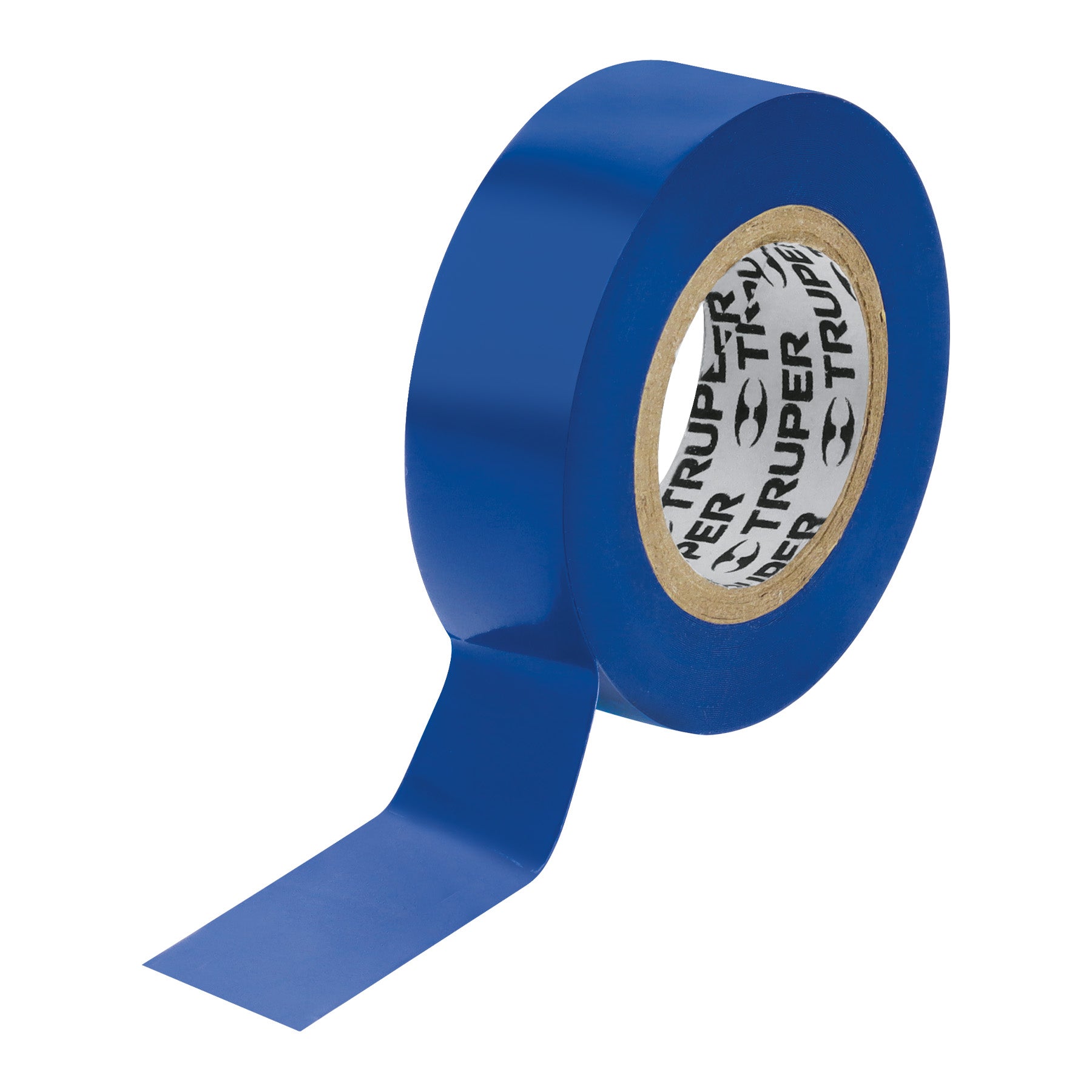Cinta de aislar de 9 m x 19 mm, azul, TRUPER