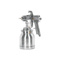 Pistola p/pintar succión HVHP vaso alum, 1.8mm, 2 vál TRUPER