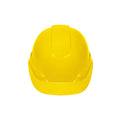 Casco de seguridad, ajuste de matraca, amarillo, TRUPER