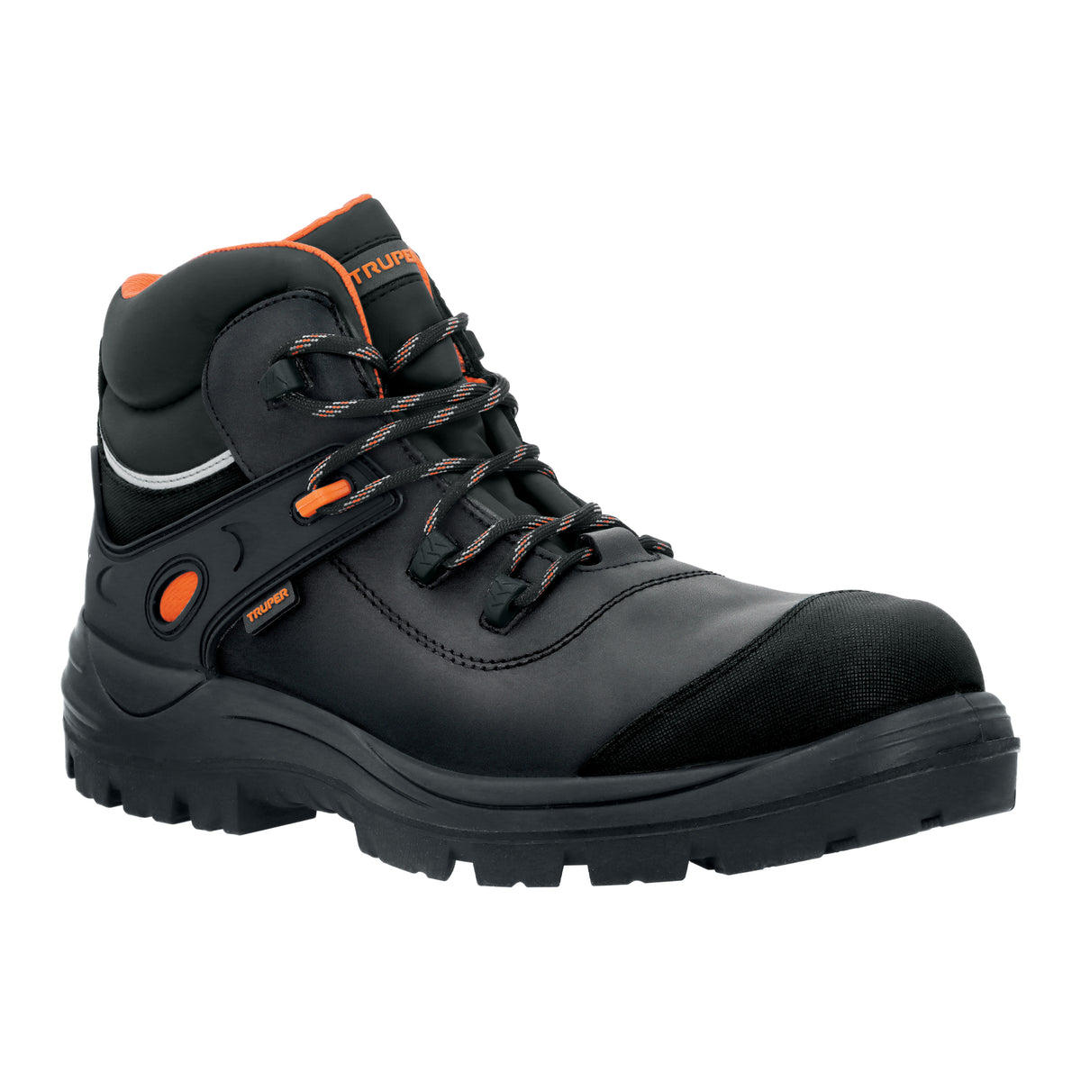 Bota de seguridad negra, #30 casquillo de aramida, TRUPER