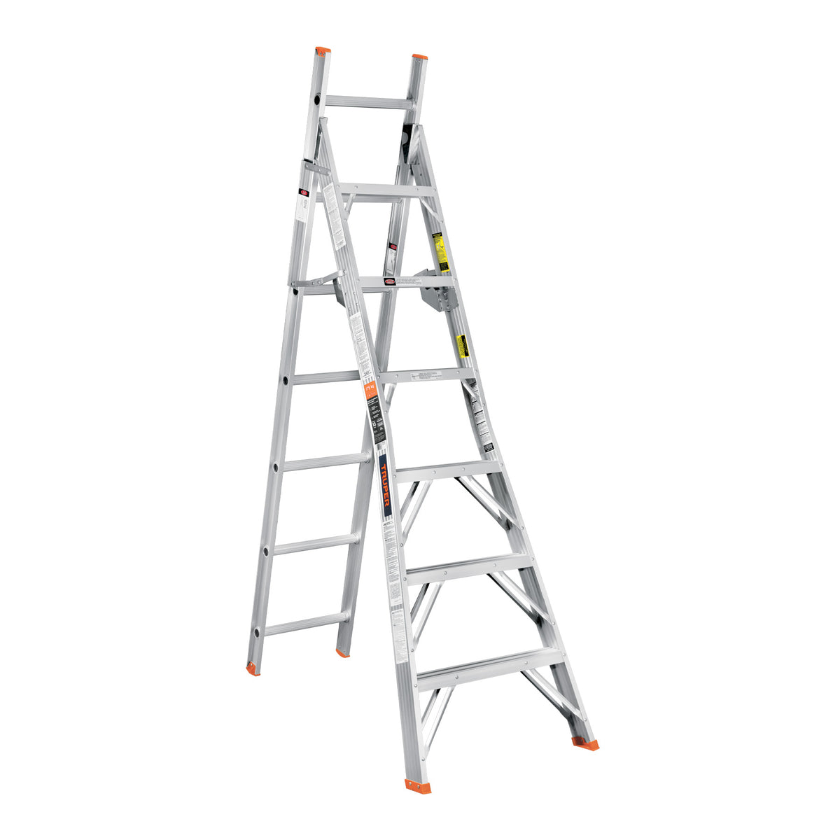 Escalera convertible, tipo ll, 13 escalones, TRUPER