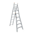 Escalera convertible, tipo ll, 15 escalones, TRUPER