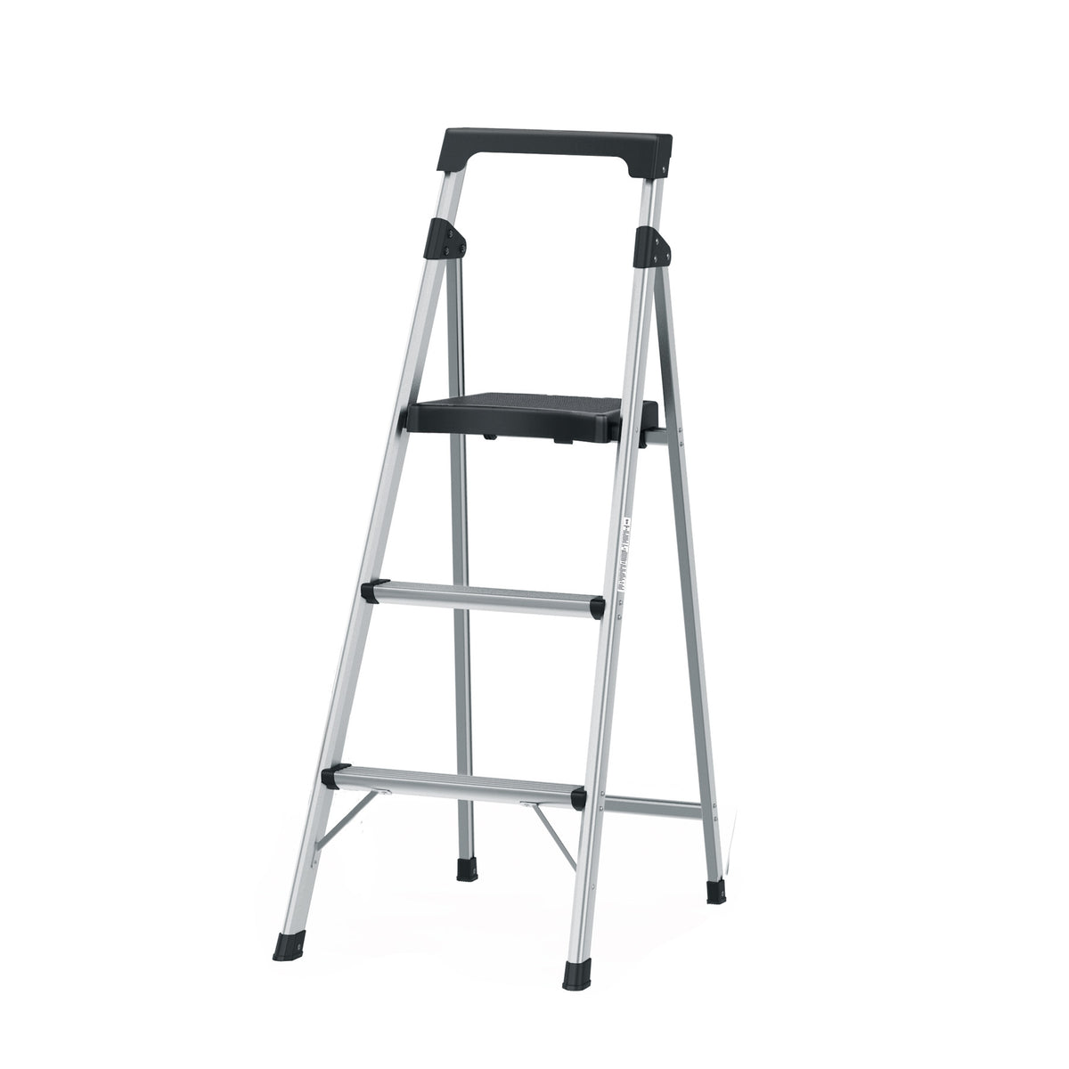 Escalerilla tubular plegable, 3 peldaños, aluminio, TRUPER