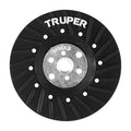 Respaldo para discos de lija 4-1/2', eje M14, TRUPER