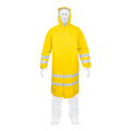 Gabardina impermeable doble capa con reflejante, M, TRUPER