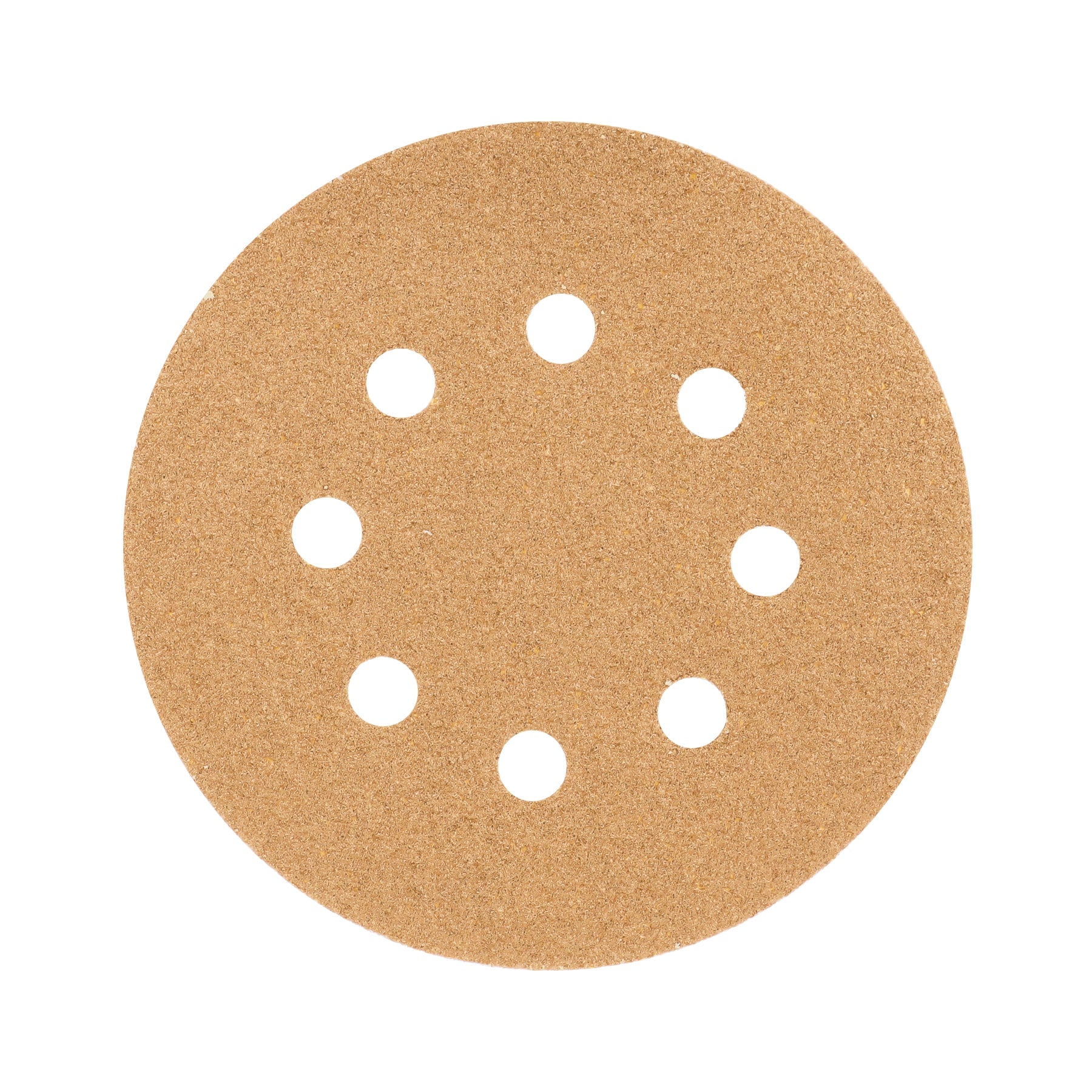 Paquete con 5 discos de lija 5' grano 60, 8 perforaciones