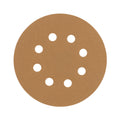 Paquete con 5 discos de lija 5' grano 120, 8 perforaciones