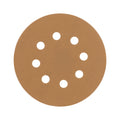 Paquete con 5 discos de lija 5' grano 180, 8 perforaciones