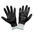 Guantes de poliéster recubiertos de nitrilo, G, TRUPER