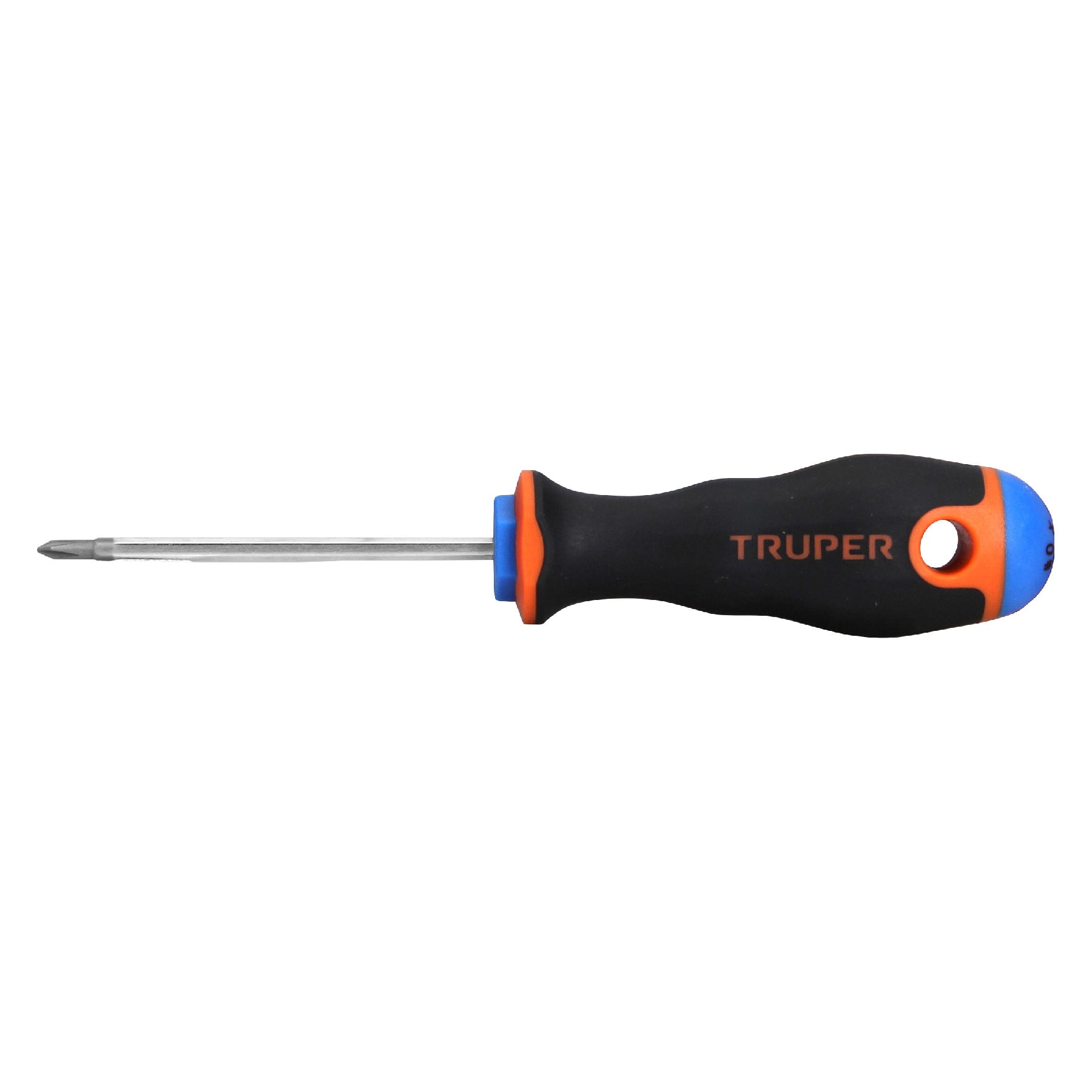Desarmador de cruz 1/8' x 2-1/2' mango Comfort Grip, TRUPER