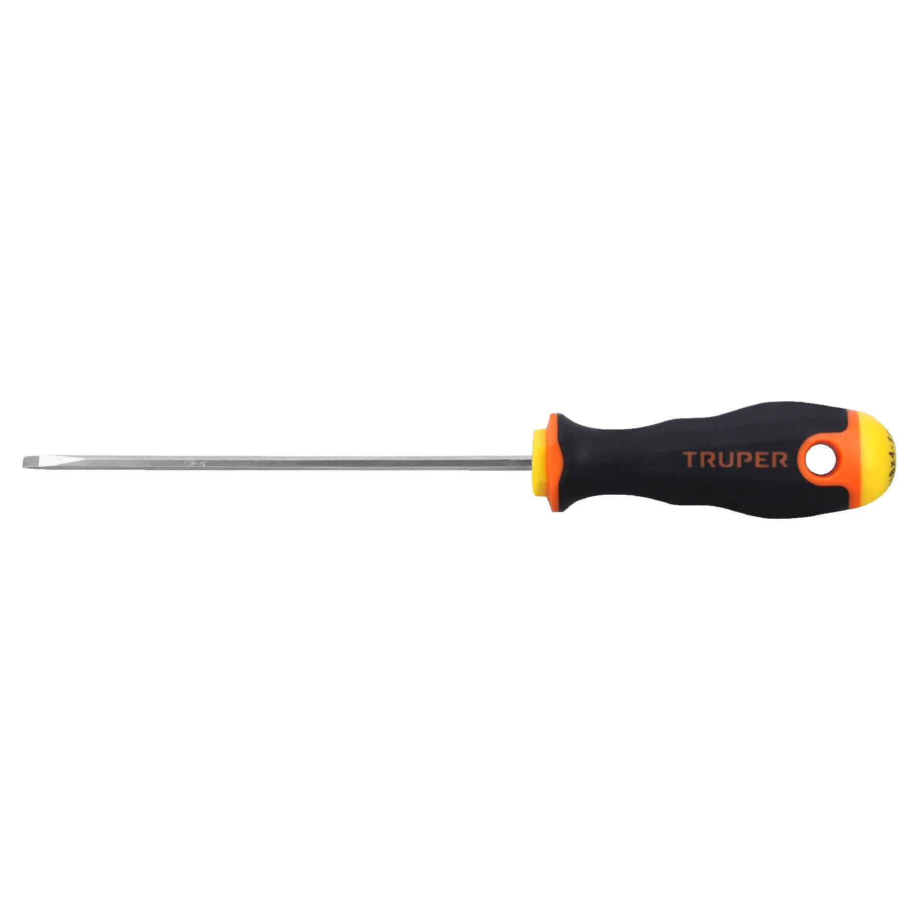 Desarmador cabinet 1/8' x 4-1/2' mango Comfort Grip, TRUPER