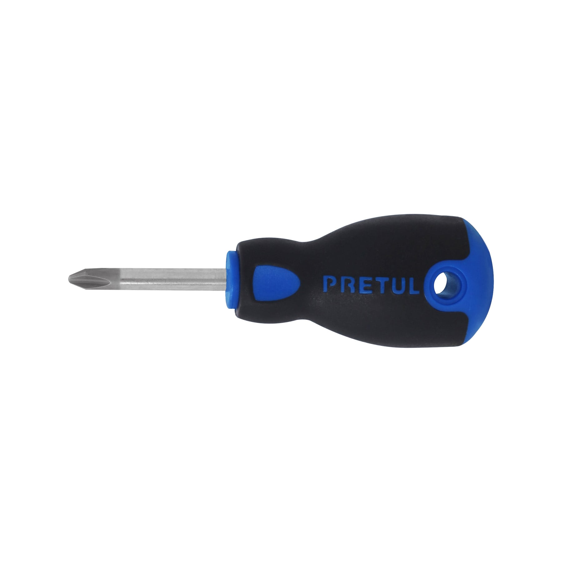 Desarmador de cruz 1/4' x 1-1/2' mango Comfort Grip, PRETUL