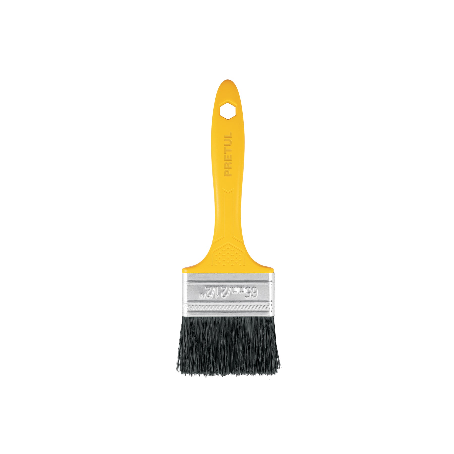 Brocha uso general de 1-1/2' con mango de plástico, PRETUL