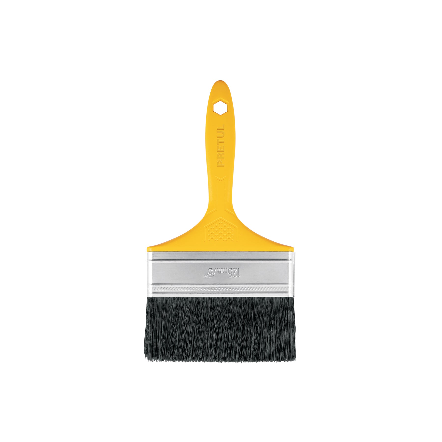 Brocha uso general de 5' con mango de plástico, PRETUL