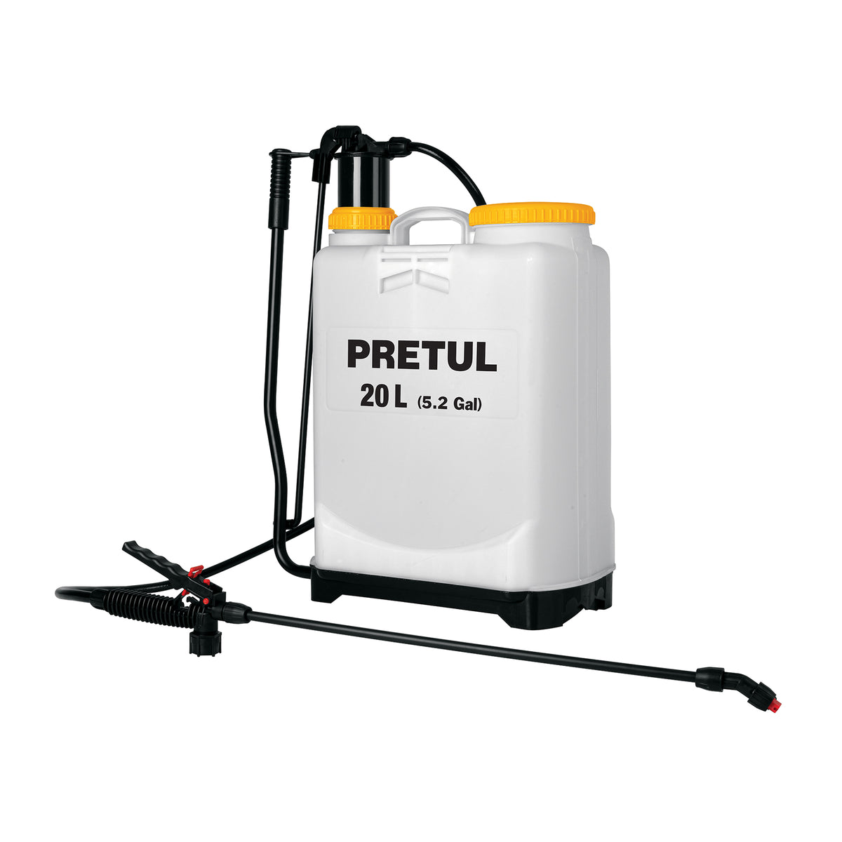 Fumigador de 20 L manual de mochila, PRETUL