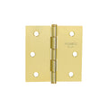 Bisagra cuadrada 2-1/2',latonado, cabeza plana, HERMEX BASIC