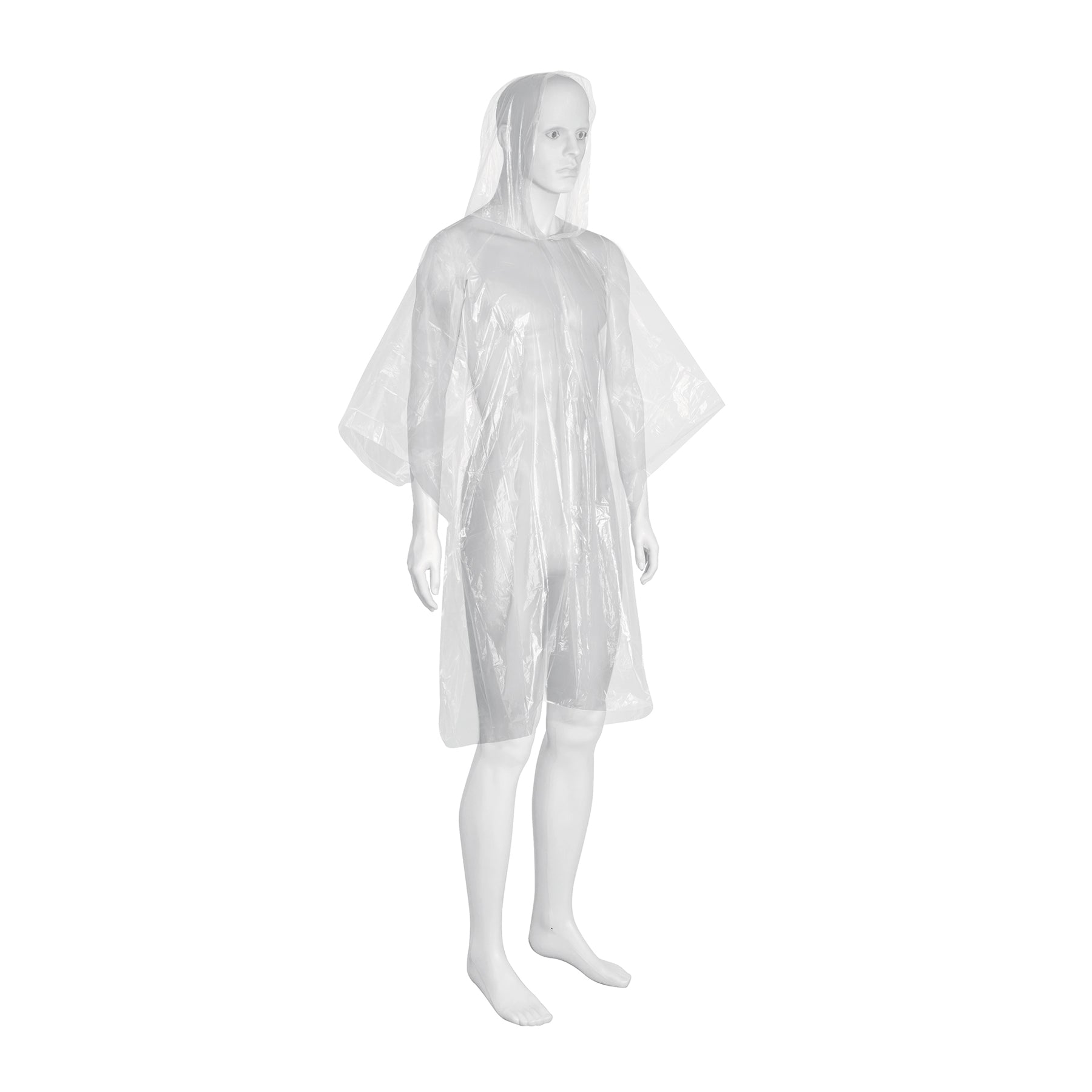 Poncho o capamanga desechable de polietileno, PRETUL