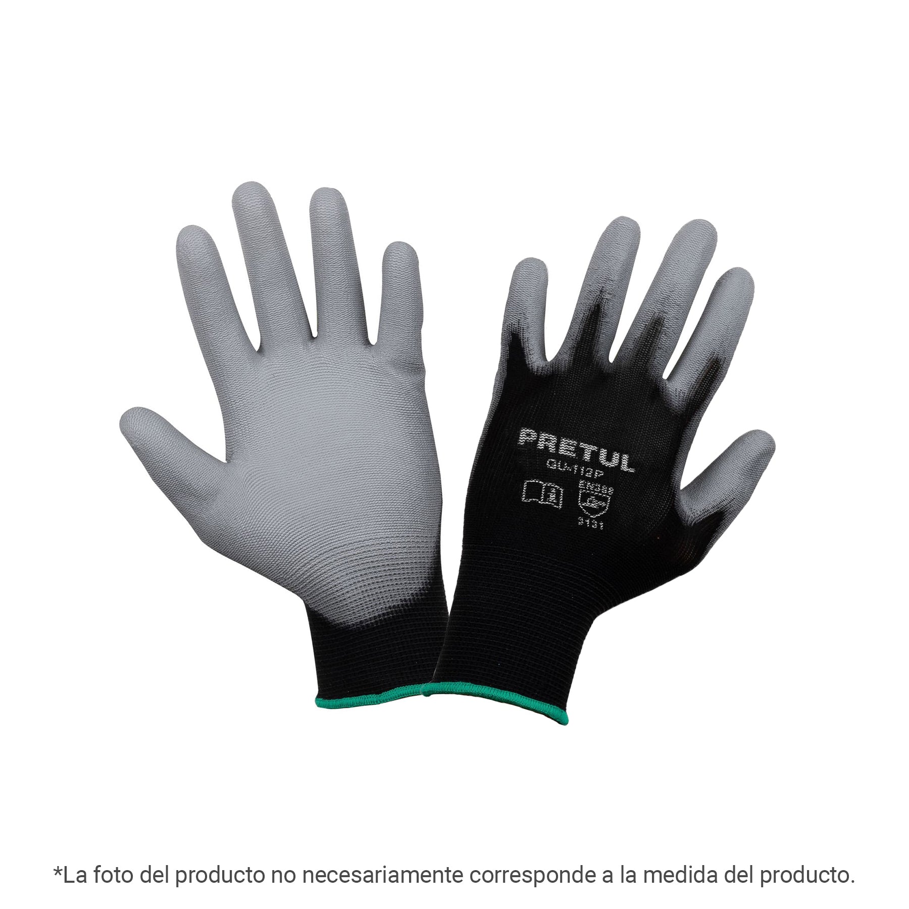 Guantes de nylon recubiertos de poliuretano, XCH, PRETUL