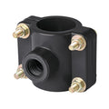 Abrazadera para toma domiciliaria PP 1-1/2' x 1/2', FOSET