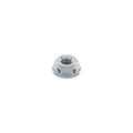 Bolsa con 100 tuercas flange, 1/4', acero galvanizado, FIERO