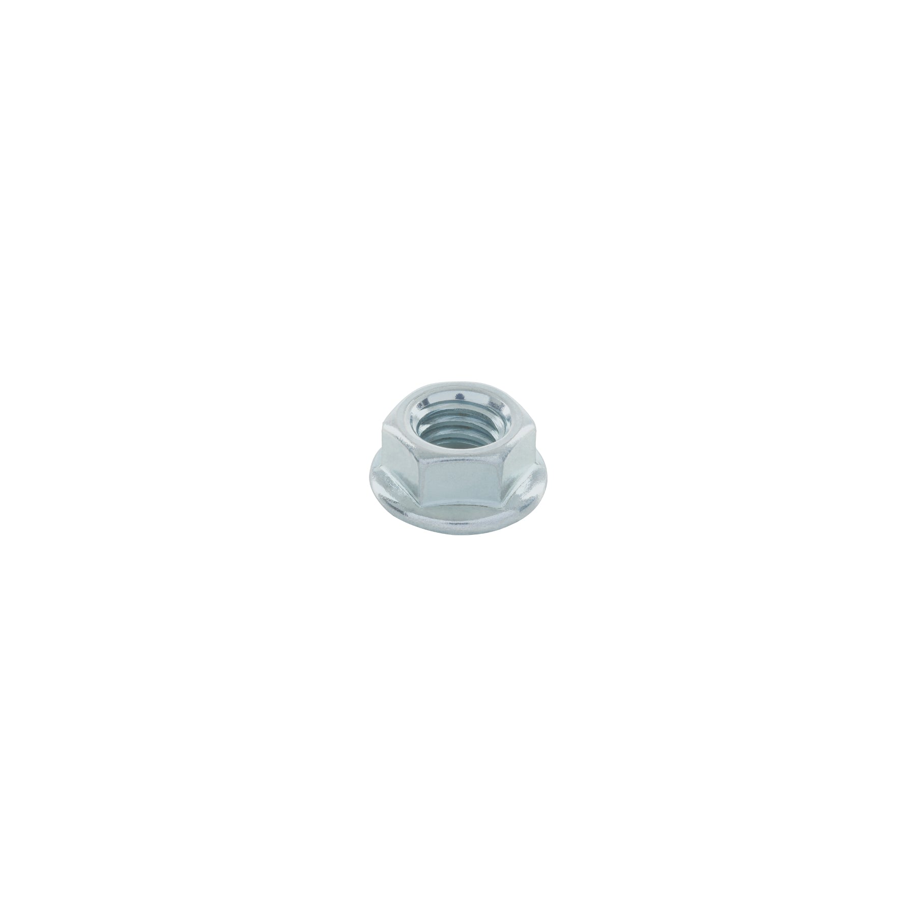 Bolsa con 50 tuercas flange, 3/8', acero galvanizado, FIERO