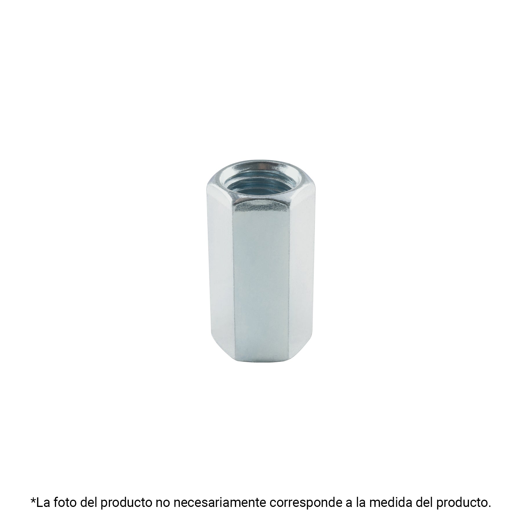 Bolsa con 5 tuercas cople, 5/8' acero galvanizado , FIERO