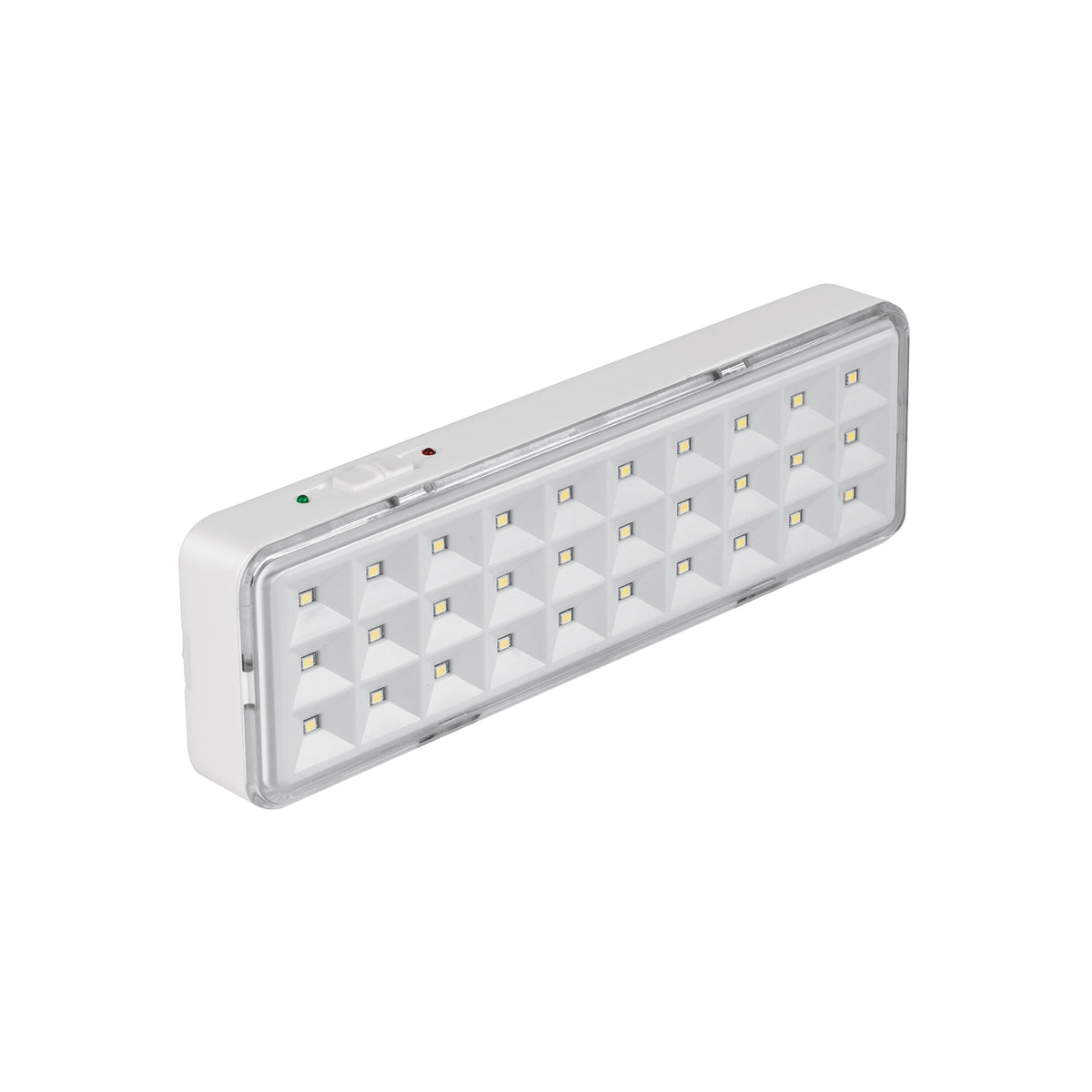 Lámpara de emergencia de 30 Leds, 220 lm recargable, VOLTECK