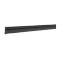 Guardapolvo fijo de 100 cm, negro, HERMEX