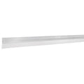 Guardapolvo fijo de 120 cm, aluminio, HERMEX