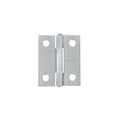 Bisagra rectangular 1-1/2' acero pulido, HERMEX