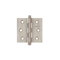 Bisagra cuadrada 2-1/2' acero inox, cabeza redonda, HERMEX