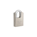 Candado de acero 60 mm con coraza, llave de disco, HERMEX