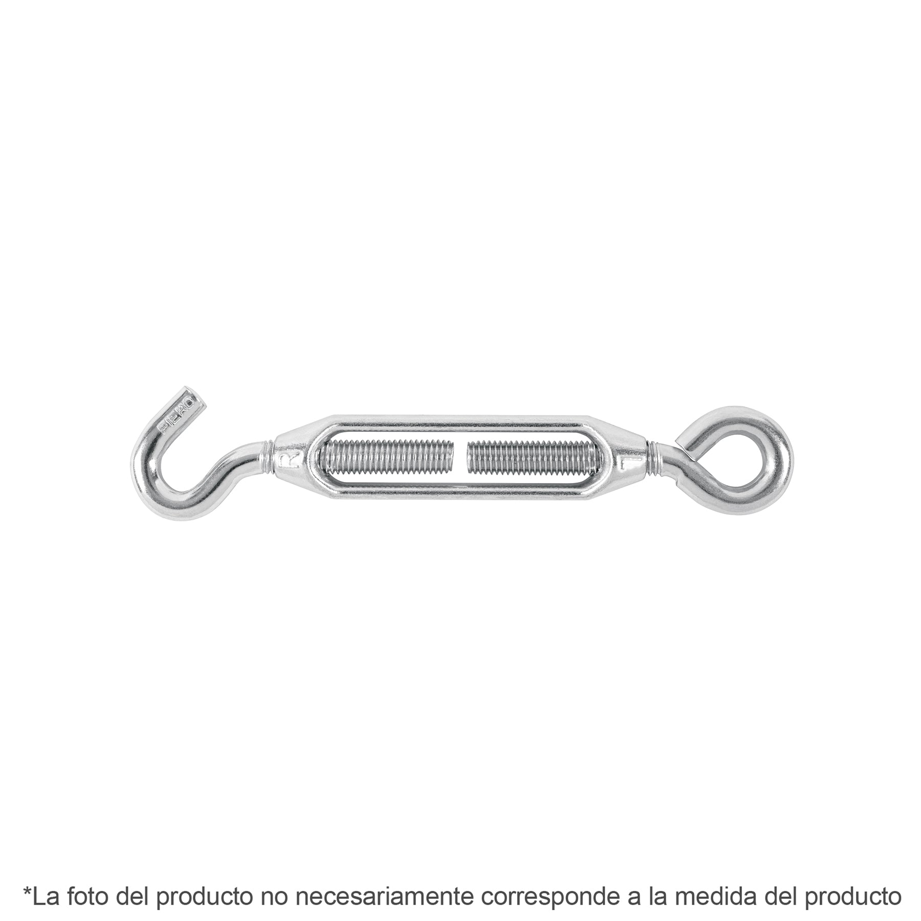 Tensor zinc 1/4' ojo-gancho, FIERO
